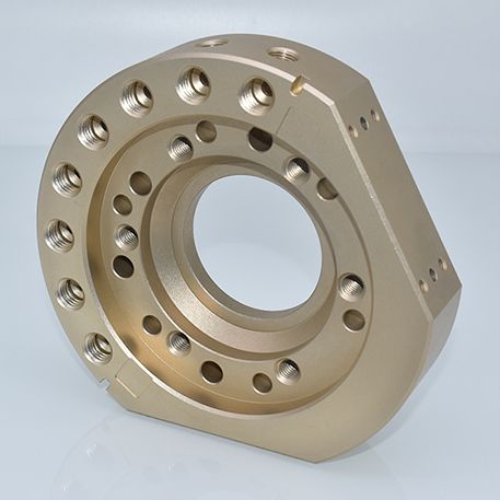 CNC machining aluminum block