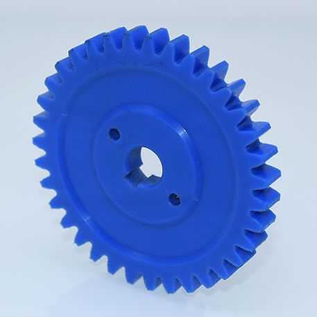 CNC turning plastic gear part