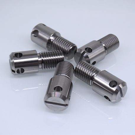 CNC turning staninless steel screw shaft