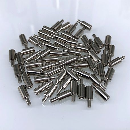 Automatic CNC turning brass pin with surface chrome plated