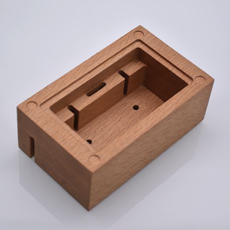 CNC machining beech wood part