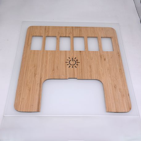 CNC milling bamboo plate