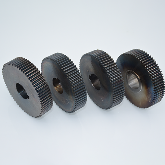 CNC turning 40# steel gears with Heat treatment 32-42HRC