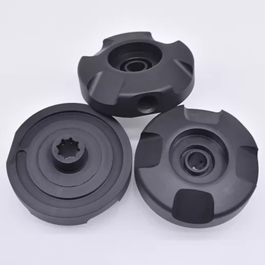 CNC Turning black POM part