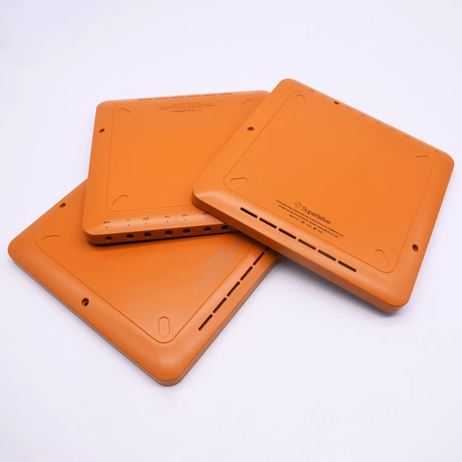 CNC Milling Orange Powder Coated Aluminum 6061 Plate