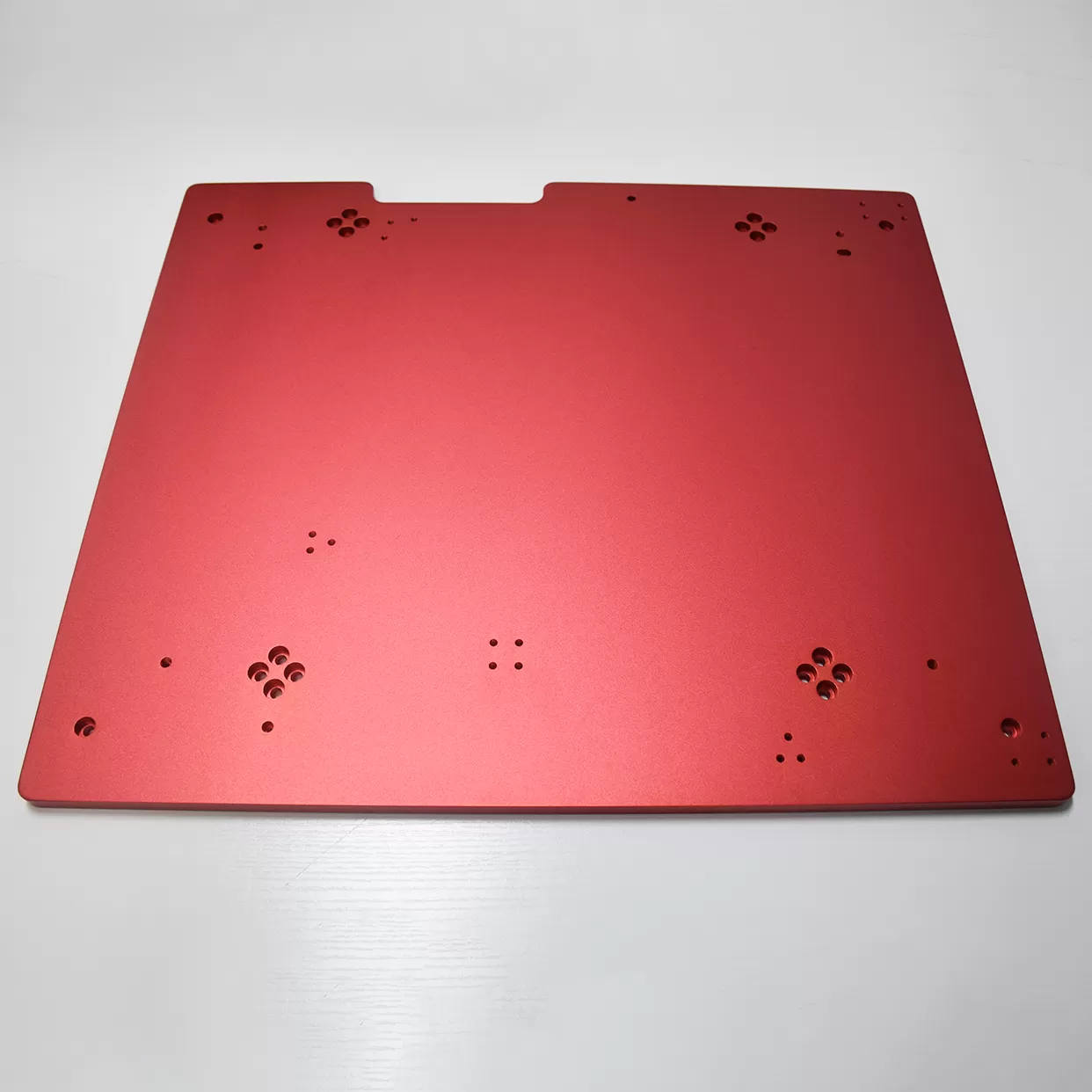 CNC Milling Red Anodized Aluminum Sheet