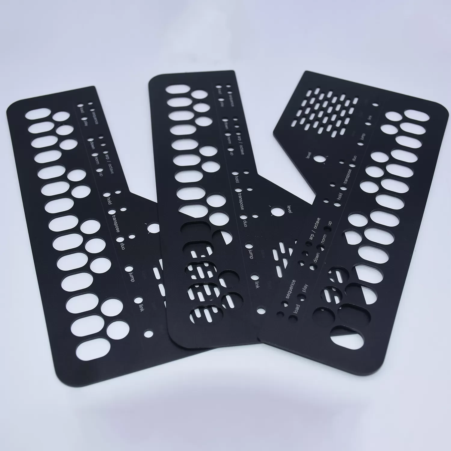 Laser cutting black anodizing aluminum 5052 sheet