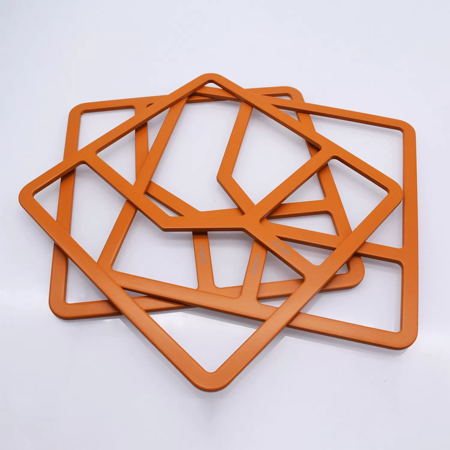 CNC Milling Orange Powder Coated Aluminum 6061 Plate