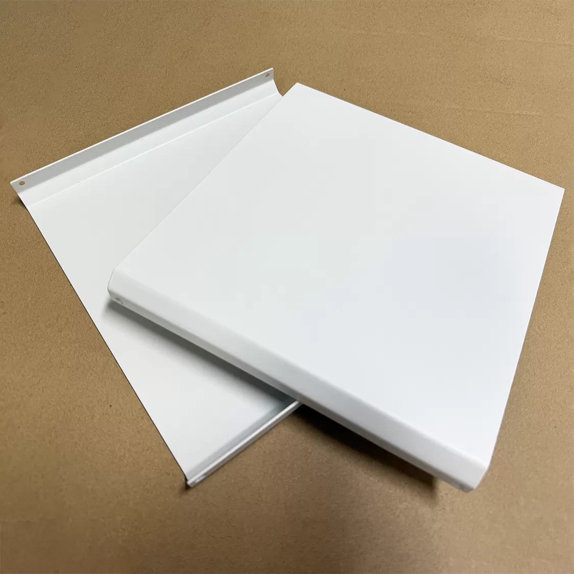 CNC Aluminum Warm Grey Powder Coated Screen Printing Plate