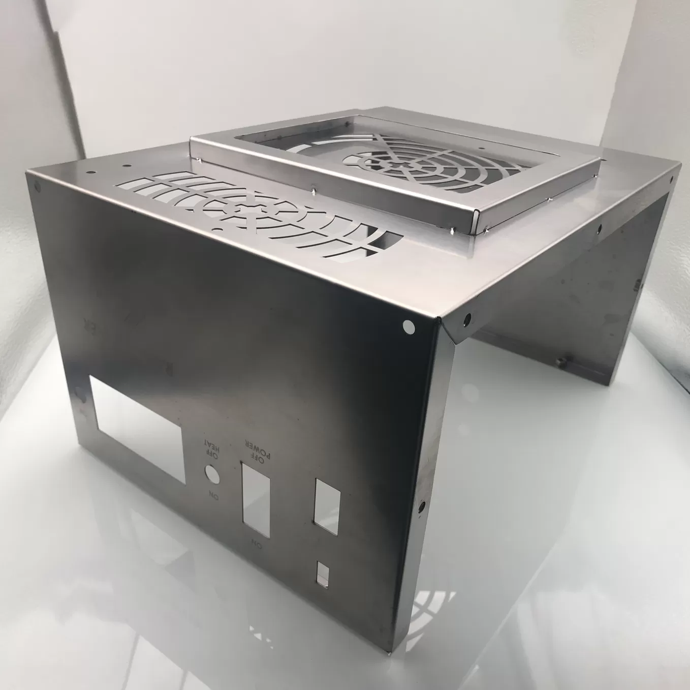 Laser cutting welding stainless steel 304 sheet metal cover