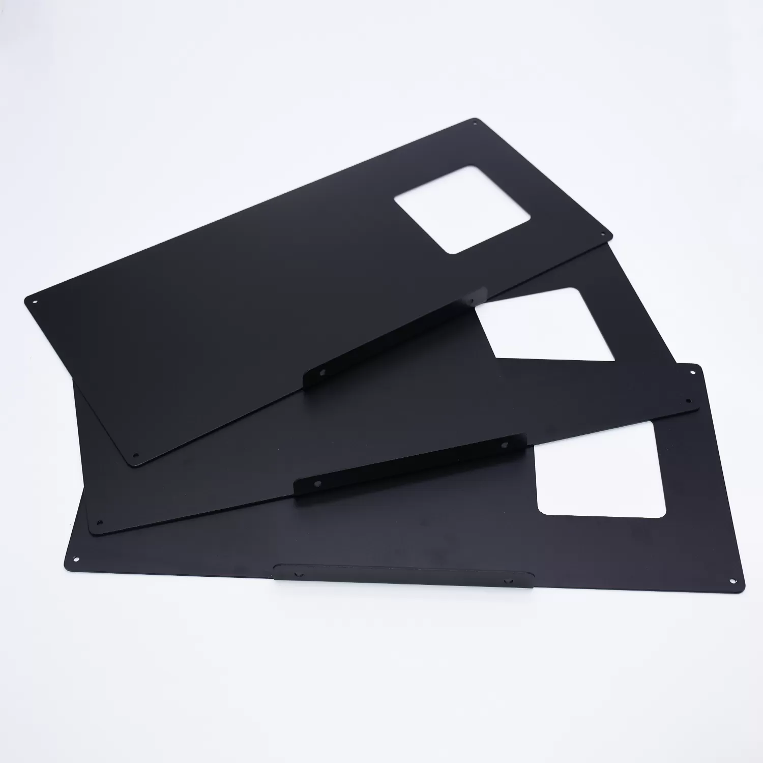 Laser Cutting Black Anodized Aluminum Plate